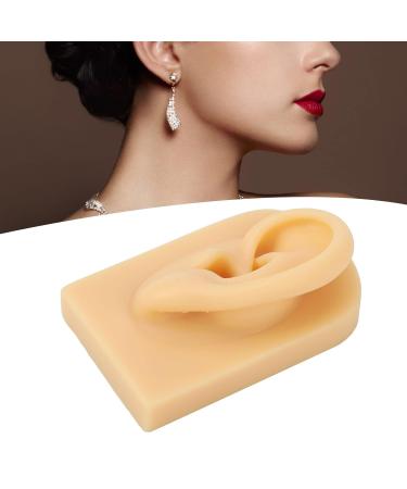 Flexible Human Silicone Ear Model for Hearing Aid Display | Elastic Fake Ear for Cosmetic Training - International Shipping - Buy Online on GoSupps.com