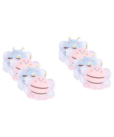 STOBOK 4 Pairs Flannel Skincare Wristbands Of Absorbent Comfortable For Facial Cleansing Stylish Wristbands For Women