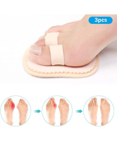 Keenso Toe Straightener Bunion Corrector - Three Hole Design for Crooked Hammer & Claw Toes - Buy Online on GoSupps.com