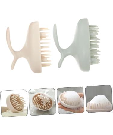 Tovinanna 4-Piece Shampoo Brush Set | Scalp Massager & Head Scratch Tool | Wet & Dry Shampoo Brush for Hair Care & Relaxation - Buy Online on GoSupps.com