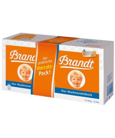Brandt branded rusks pack of 10 (10 x 450 g pack)