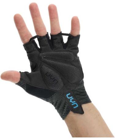 UYN Unisex Adult Road Gloves - Black/Pearl Grey | Premium Cycling Gear | International Shipping - Buy Online on GoSupps.com