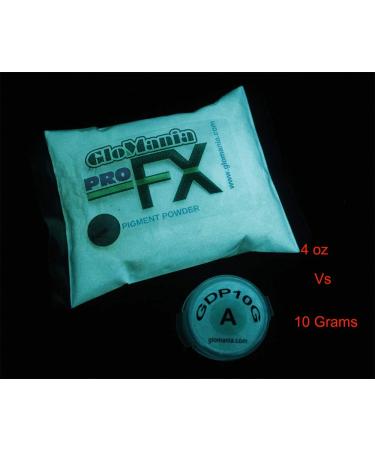AQUA BLUE/GREEN Glow in the Dark Pigment Powder 10g - Luminous Pigment for Crafts & DIY Projects - Buy Online on GoSupps.com