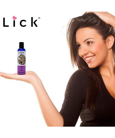 Lick Cookies and Cream Edible Massage Oil - Vitamin E & Sweet Almond Oil Non-Sticky for Relaxing Full Body Massages - 4 oz | International Shipping Available - Buy Online on GoSupps.com