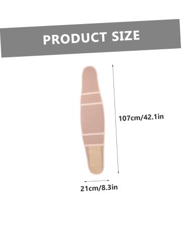 Hemoton Warm Belt for Hip Pain Relief | Adjustable Waist Support for Women & Men | Winter Knitting Supplies & Stomach Warmer - M Skin Color - Buy Online on GoSupps.com