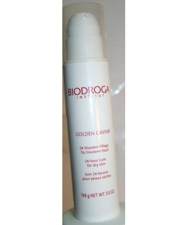 Biodroga Golden Caviar 24 Hour Care Dry Skin 200 Ml Pro Size - Helps Activate Skin Cell Metabolism Microcirculation in the Skin