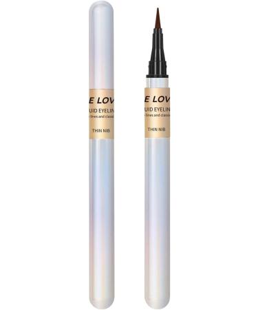 Ultra Fine Tip Eyeliner | Waterproof Liquid Eyeliners Matte Eye Liner Pens | Long-Lasting Quick Drying Highly Pigmented Eye Liners for Women Halloween Eye Makeup All Eye Shapes Pettis 02# - Buy Online on GoSupps.com