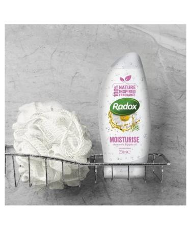 Radox Shower Gel - Cream Moisturize 250ml | Hydrating & Nourishing | Shop Internationally - Buy Online on GoSupps.com