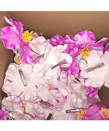 ERTG Hibiscus Flower Hairpin - Beach Elegant Artificial Flower Hair Clip - Buy Online on GoSupps.com