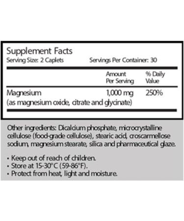 Res-Q Mg Magnesium 60 Caplets - Natural Muscle Recovery and Stress Relief - Buy Online on GoSupps.com