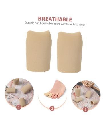 Buy 6 Pcs Silicone Toe Scuffs - Soft Split Toe Covers & Breathable Protectors for Ultimate Comfort | International Shipping Available - Buy Online on GoSupps.com