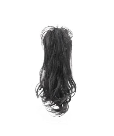 Hair Scrunchies Hair Bun Synthetic Hair Bun Wig Female Long Hair Dyed Color Ponytail Braid Sweet Cool Claw Clip Style High Ponytail Hair Bun Women Hair Bun (Color : 10 Size : 38cm) 38cm 10