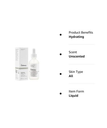 The Ordinary Hyaluronic Acid 2% + B5 Serum - Large 60mL/2oz - Buy Online on GoSupps.com