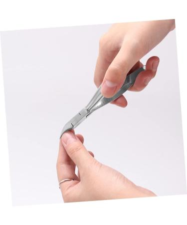 Healeved 1 Set Manicure 2-piece Set Toenail Clipper Toenail Brush Nail Clippers Home Tools Pedicure Nail Ingrown Toe Nipper Para U as Double Head Manicure Tools Stainless Steel - Buy Online on GoSupps.com