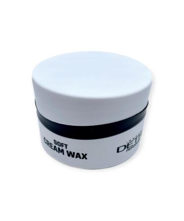 Detreu styling hairwax hair wax strong hold and long -lasting natural shine 150 ml (cream - white) unparfored 150 g (1 Pack)