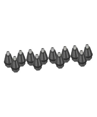 FRCOLOR 12Pcs Nose Hair Replacement Head Replacement Parts For Nose Hair Trimmer Head For Nose Hair Trimmer Hair Clipper Parts Hair Clipper Replace Part Mens Cleaning Steel