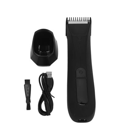 Body Trimmer Body Hair Clipper 600mah Light Black Waterproof Electric for Male for Armpit