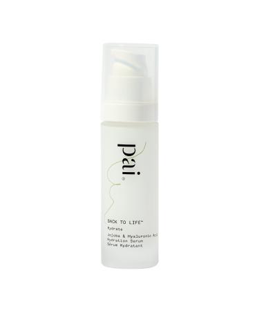 Pai Skincare London | BACK TO LIFE Hydration Serum with Jojoba & Hyaluronic Acid for Smooth Supple Skin. B-Corp Organic Vegan & Cruelty Free. 30ml / 1 fl oz