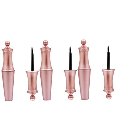 DRESSOOS 6 Pcs Liquid Eyeliner Glow Refillable Mascara Fakeaway Magnetic Eyeliner Highlight Coloring Pigment