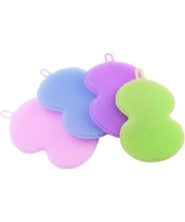 Gleavi Silicone Washer Sponge Brush - Perfect Kitchen Cleaner for Pots Pans & Bowls | Durable & Eco-Friendly Dishwashing Tool | International Shipping Available - Buy Online on GoSupps.com