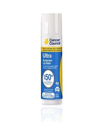 CANCER COUNCIL SPF50+ Ultra Lip Balm 4g