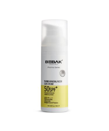 BEBAK Mineral Filter Sun Cream 50 SPF 50 ML