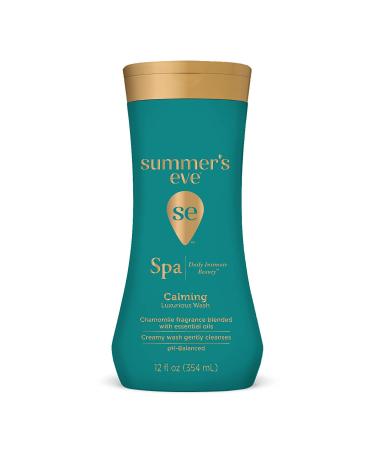 Summer's Eve Spa Daily Intimate Wash - Calming Chamomile pH-Balanced Feminine Cleanser 12 Fl Oz (Pack of 2) | Luxurious International Shipping - Buy Online on GoSupps.com