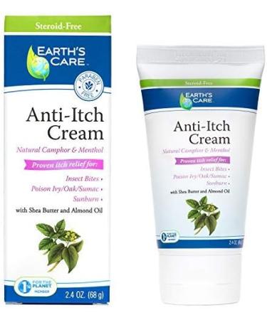 Earth's Care Anti-Itch Cream & Lotion Bundle for Bug Bites, Sunburns, and Skin Irritation - Extra Strength Relief - Buy Online on GoSupps.com