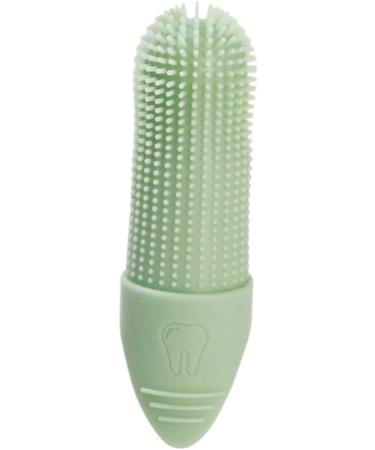 JISADER Pet Oral Care Finger Brush for Dogs and Cats - Gentle Tool Green - Buy Online on GoSupps.com