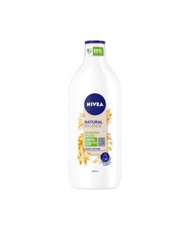 NIVEA Natural Balance Oat Body Lotion (350 ml) lotion with 100% natural oats body cream provides 48h intensive moisture - Buy Online on GoSupps.com