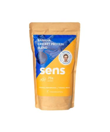 SENS SENS Adam Ondra Protein Powder Banana Protein Powder Lactose Free and Added Sugar Protein Powder Grilled Protein Shake with Insect Protein