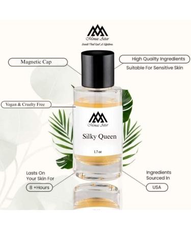 Monac - Creed's Collection - Niche Inspired Perfume - Eau de Parfum - 50 Ml 95%-99.9% similar Long Lasting 8-15 hours (Silky Queen Inspired by Queen of Silk (W)) - Buy Online on GoSupps.com