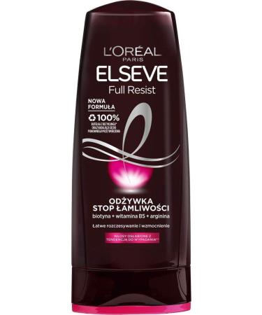 L'Oréal Elseve Arginine Resist Conditioner Pack of 3 1 x 200 ml imported from Europe by L'Oréal Paris