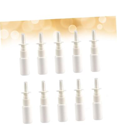 10pcs Bottles for Essential Oils Pump Bottle Plastic Empty Bottle Travel Bottle Empty Bottle Portable Bottle Sprayer White Mini Vial - Buy Online on GoSupps.com