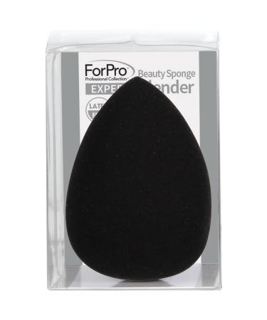 ForPro Expert Beauty Sponge Blender  Premium Makeup Sponge  Latex-Free  100% Vegan & Cruelty-Free  Black - Buy Online on GoSupps.com