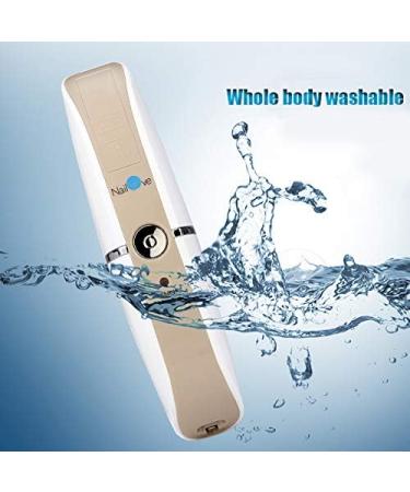 Electric Nail Clipper Safe Trimmer Cutter Fingernails Clipper Nail Cutter Rechargeable Battery 12+ Years-Brown - Buy Online on GoSupps.com