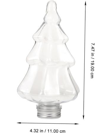 Mikinona 6 Set Drink Container Candy Bottle Christmas Tree Shape Juice Christmas Water Bottles The Pet - Buy Online on GoSupps.com