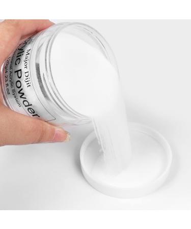 Clear Acrylic Nail Powder 120g - Professional 3D Nail Extension & Carving | Durable & Large Capacity Polymer for French Manicure - Buy Online on GoSupps.com