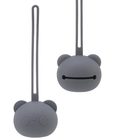 Buy Myazs Panda Shape Silicone Baby Pacifier Holder - Pacifier Storage Case for Nipple & Teething Relief - International Shipping Available - Buy Online on GoSupps.com