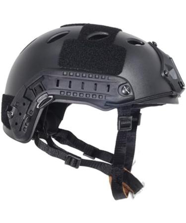 FMA Tactical Airsoft Fast Helmet PJ with NVG Mount - Black (Medium-Large) - Buy Online on GoSupps.com