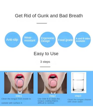 Buy Tongue Scraper - Fight Bad Breath with Pink Tongue Cleaner for Fresh Breath & Oral Care Essentials | Travel-Friendly - Buy Online on GoSupps.com