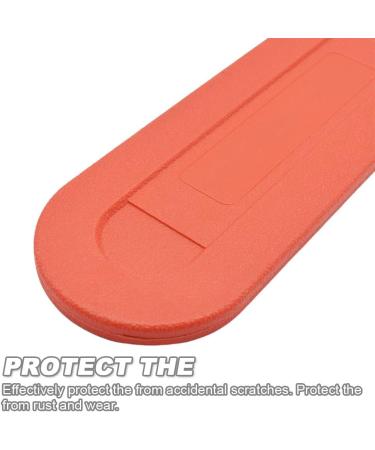 2pcs 20 Inch Chainsaw Chain Cover Plastic Chainsaw Bar Blade Protective Cover Scabbard Guide Plate Scabbard Cover for Garden Tools - Buy Online on GoSupps.com