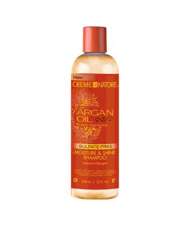 CREME OF NATURE Argan Oil Moisture Shine Shampoo and Conditioner 12oz