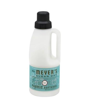 MRS. MEYER'S CLEAN DAY Liquid Fabric Softener Infused with Essential Oils Paraben Free Basil 32 oz - Pack of 6 (192 Loads) 32 Fl Oz (Pack of 6) Basil
