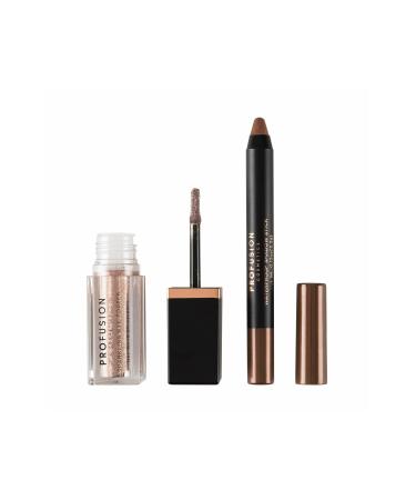 Profusion Cosmetics Eye Sparkler - High Shine Glitter Liquid Eyeshadow in Chocolate Brown | Shop Internationally - Buy Online on GoSupps.com