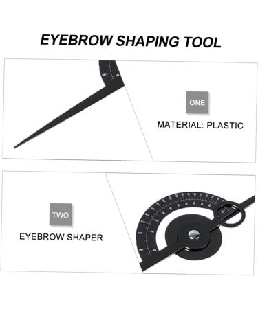 PLAFOPE Eyebrow Positioning Ruler Eyebrow Measure Tool Tattoos Measure Tool Draw a Line Balance Ruler - Buy Online on GoSupps.com