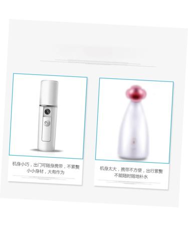 PLAFOPE Portable Humidifier Mist Facial Sprayer Portable Face Mister Mini Face Humidifier Atomizer White - Buy Online on GoSupps.com