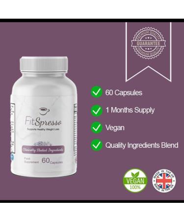 Fitspresso Weight Management - Natural Ingredients - 60 Capsules/Supplement Heaven - Buy Online on GoSupps.com
