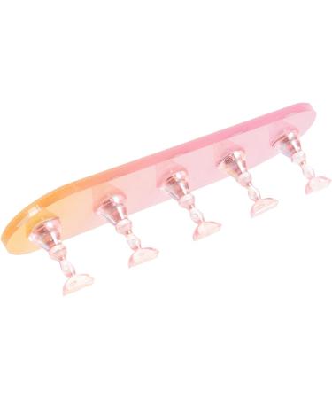 minkissy Creative Nail Stands 3 Sets Nail Practice Holder Beauty Nail Holders Acrylic Trays for Display Training Nail Racks Nail Holder Nail Decor Exercise Rack Plastic and Silver - Buy Online on GoSupps.com