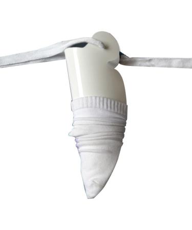 Elderly Socks Aid Tool | Comfortable White Socks Helper for Seniors & Disabilities - Buy Online on GoSupps.com